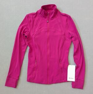 NWT lululemon Define Jacket Nulu Pink Flare Size 8